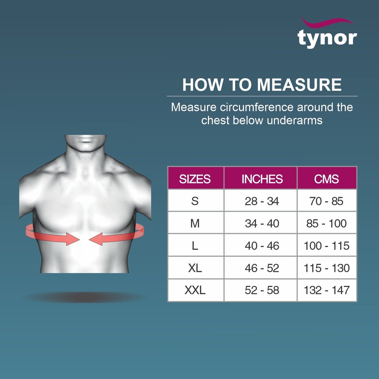 Tynor Chest Binder - FitMe