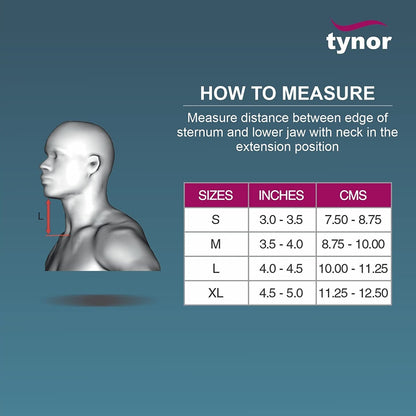 Tynor Cervical Collar Soft With Support - FitMe