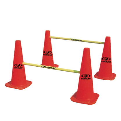 Cougar Agility Hurdle Cones Sets with Poles - FitMe