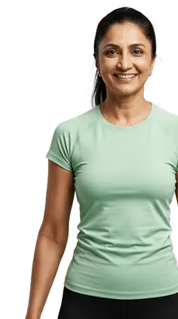 Priya after joining FitMe
