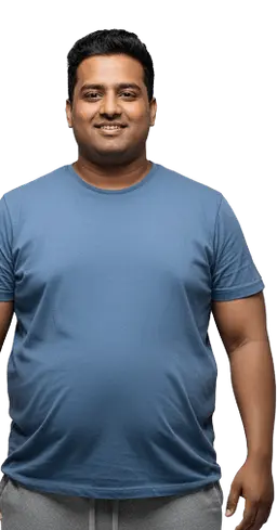 Sandeep before joining FitMe